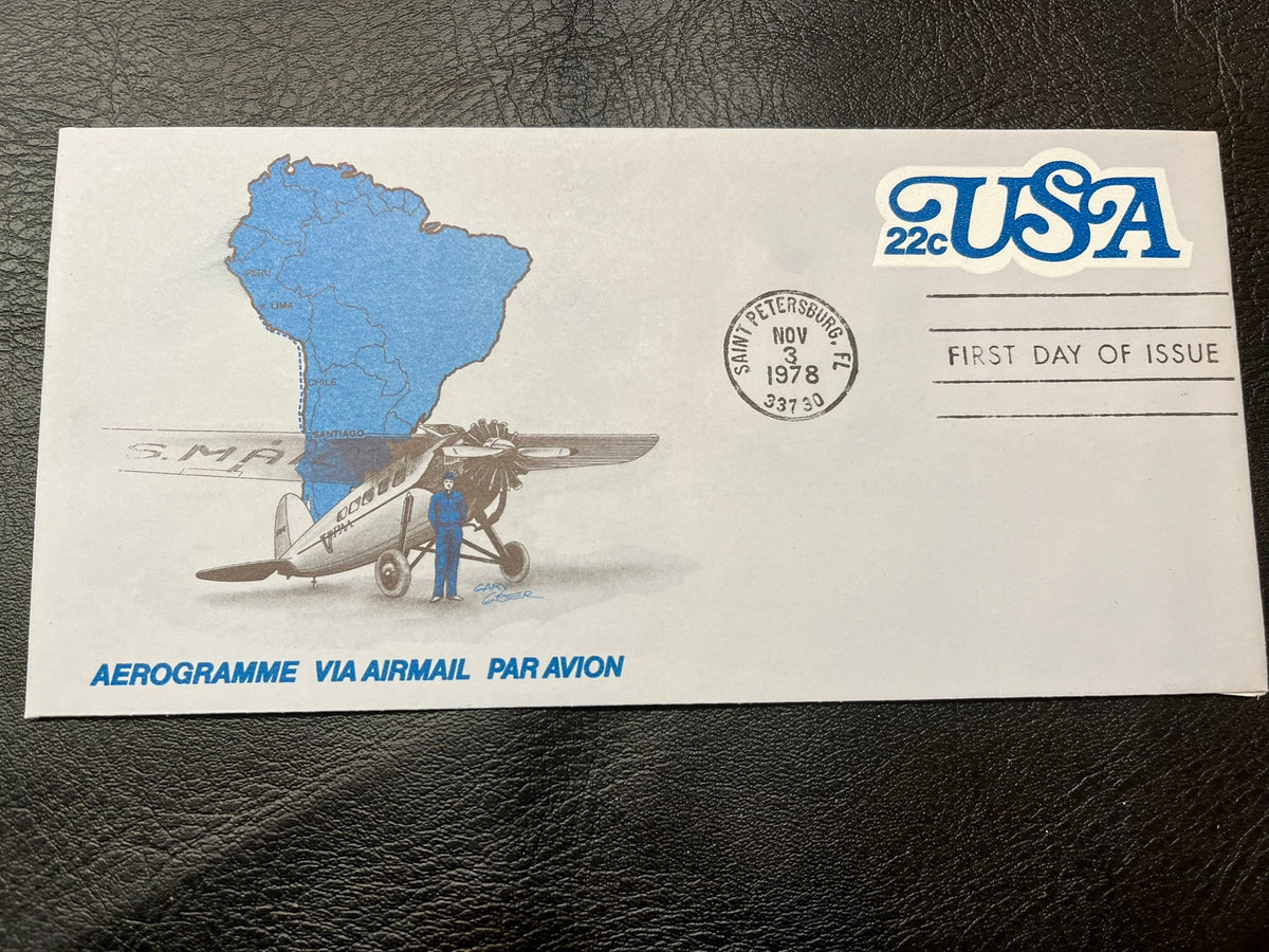 1978  22c USA Airmail FDC