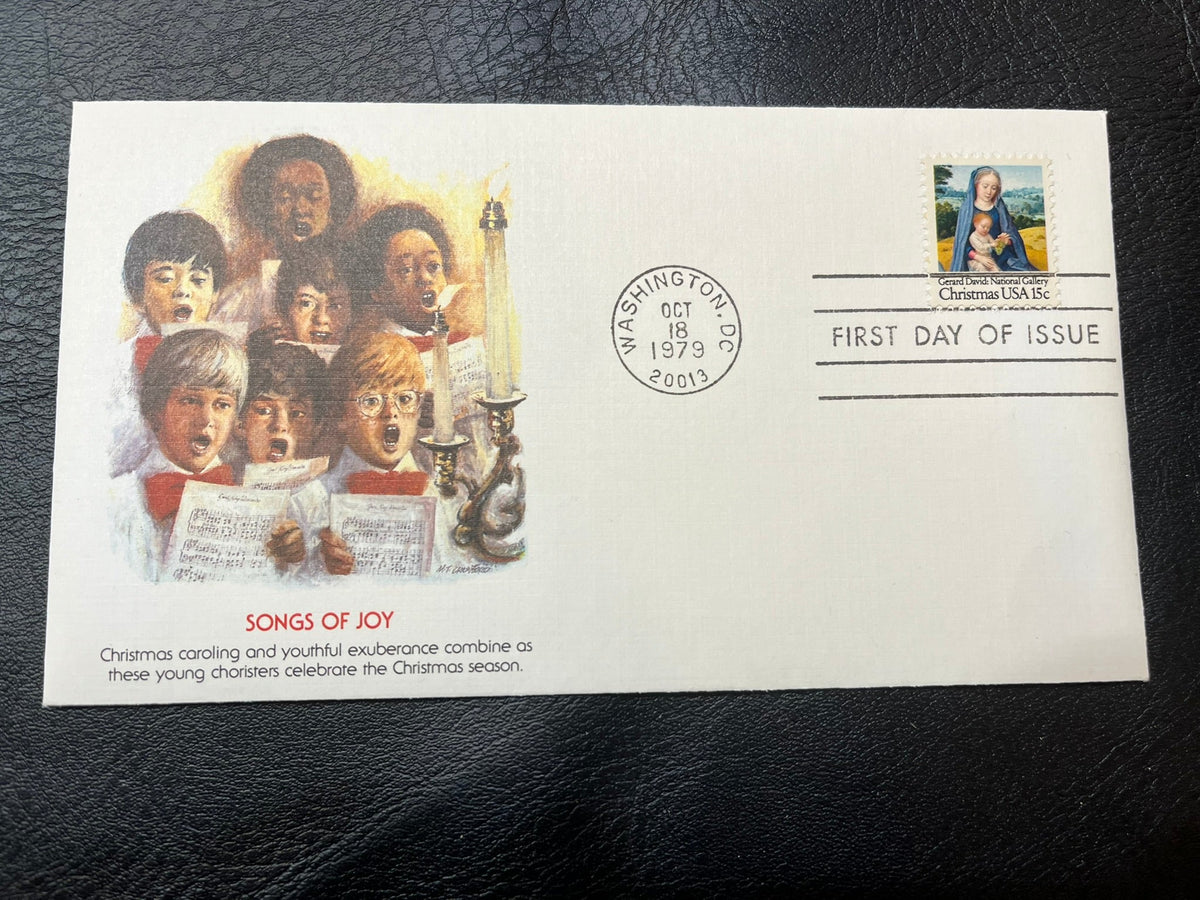 1979 Songs of Joy  Christmas FDC