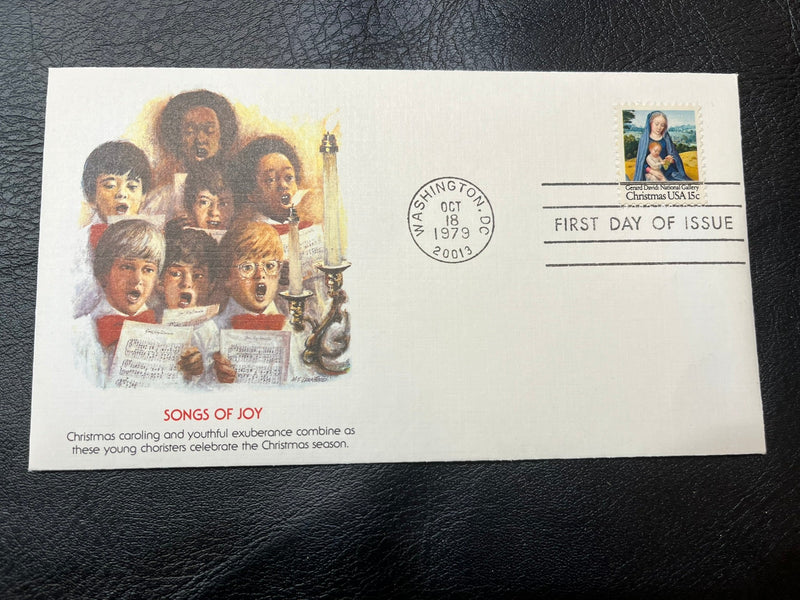 1979 Songs of Joy  Christmas FDC