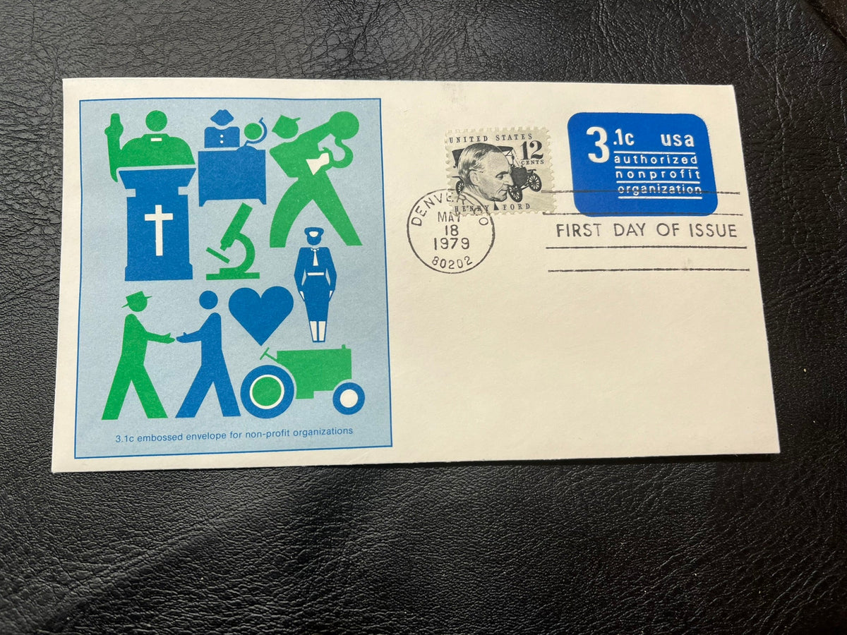 3.1c Nonprofit FDC  1979