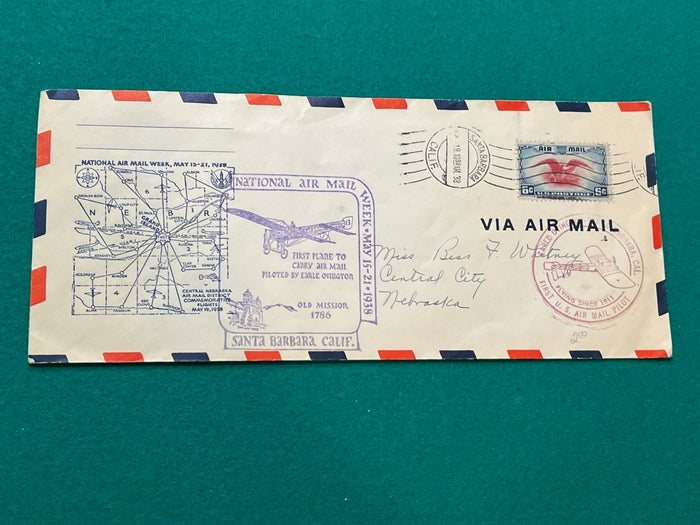 National Air MailWeek - Santa Barbara California