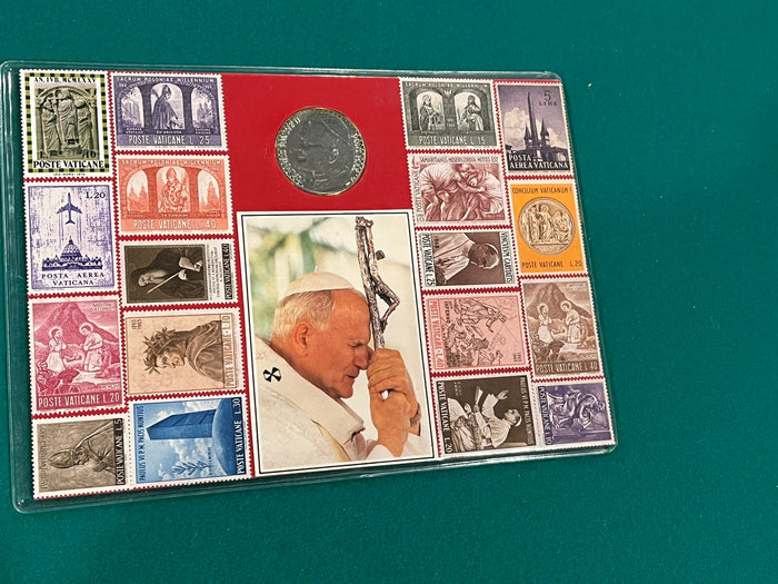 Vatican City Mint Set with Silver coin