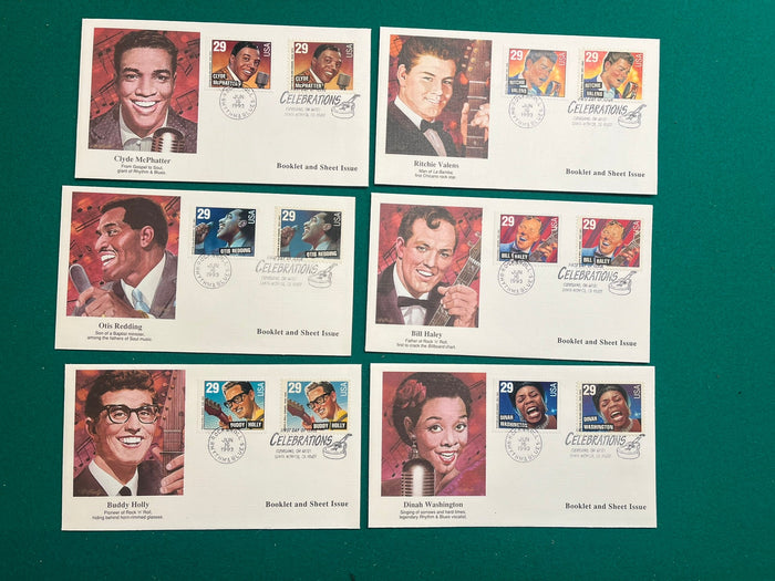Legends of American Music FDC Set