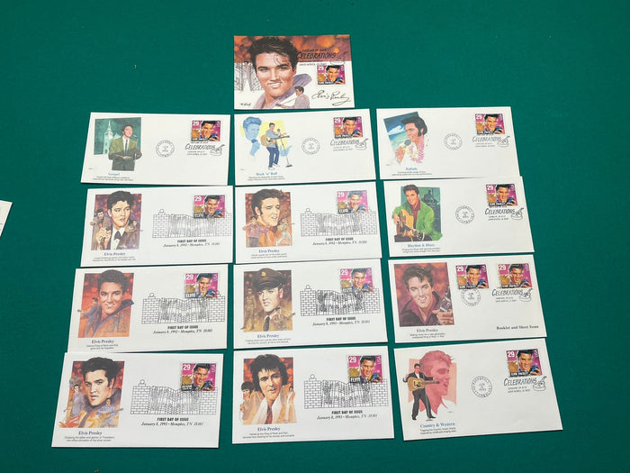 1993 Elvis Presley FDC set