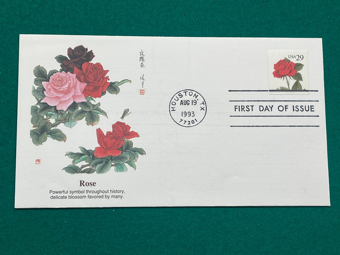1993 ROSE FDC