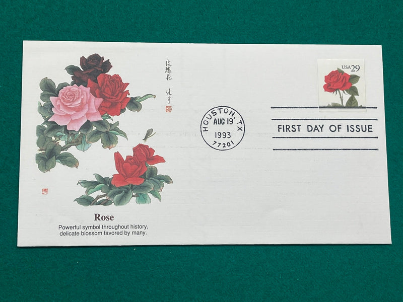 1993 ROSE FDC