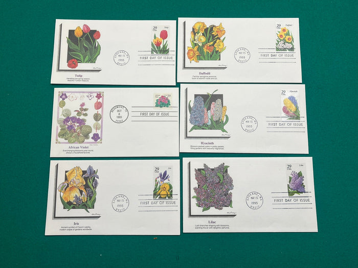 1993 Garden Flowers Fleetwood FDC