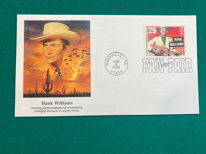 1993 Hank Williams Fleetwood FDC