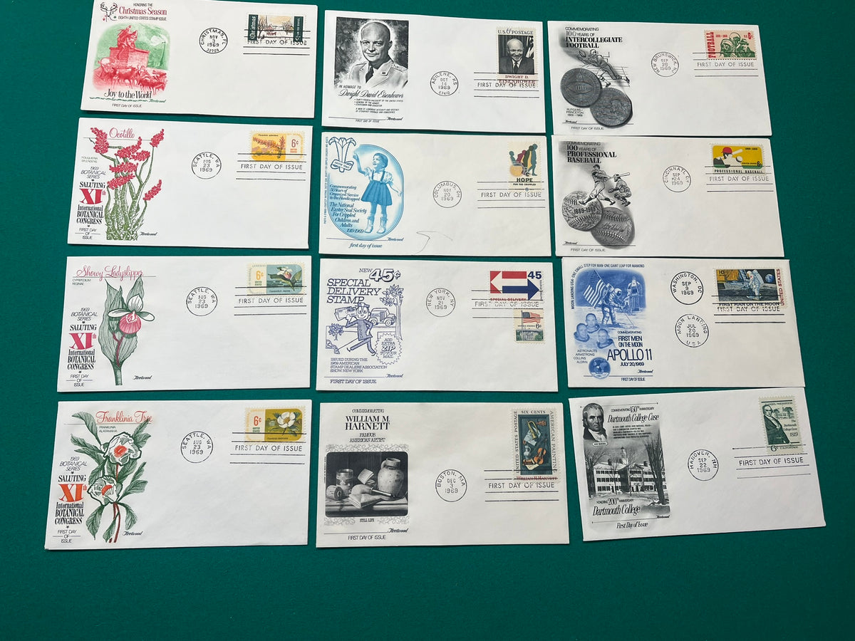 1969 Fleetwood FDC Set