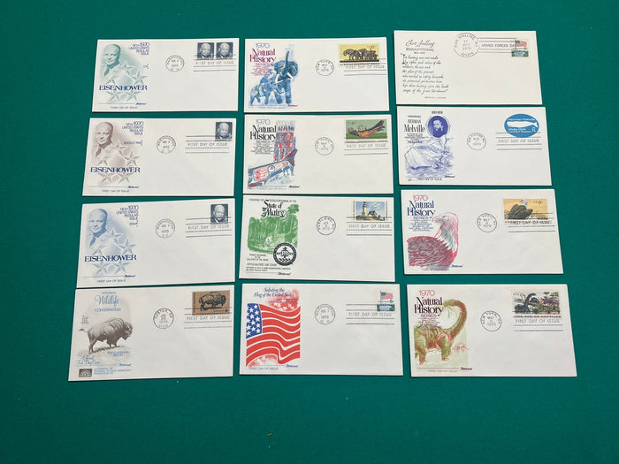 1970 Fleetwood FDC Set