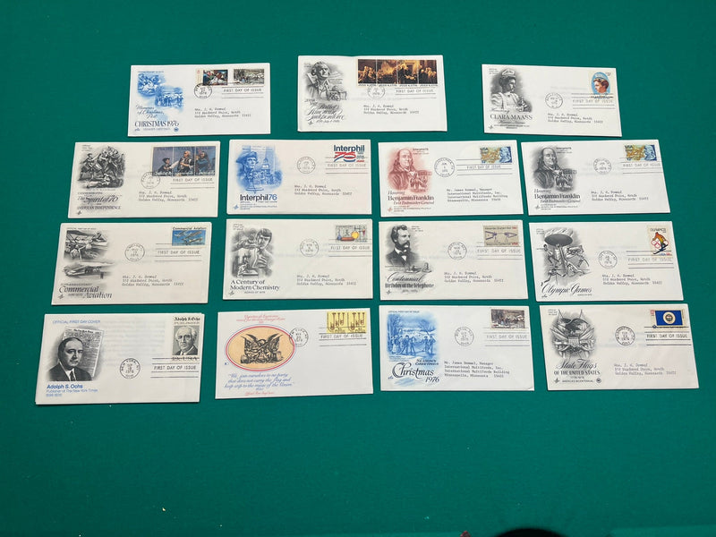 1976 FDC Set