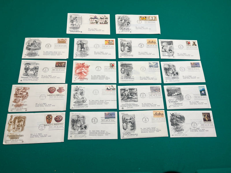 1977 FDC Set