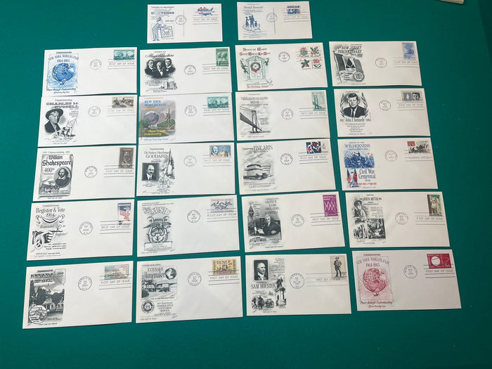 1964 FDC Set