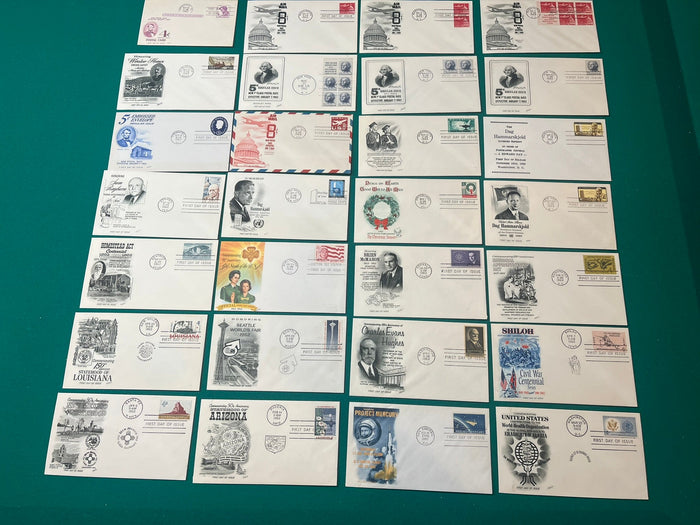1962 FDC Set
