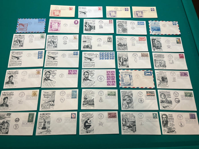 1958 FDC Set