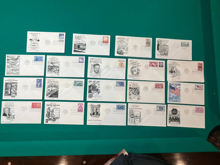 1957 FDC Set