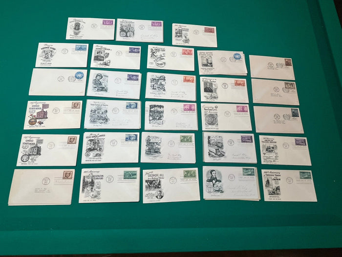 1953 FDC Set