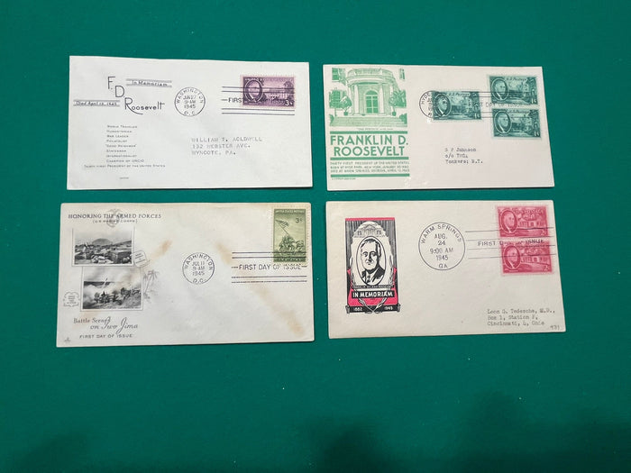 1945 FDC Set