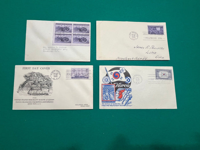 1944 FDC Set