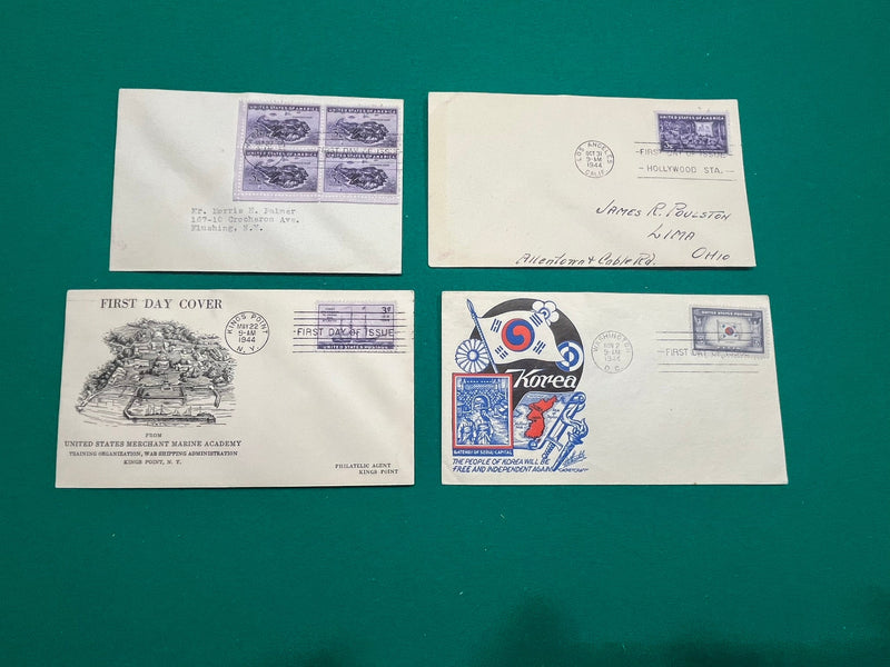 1944 FDC Set