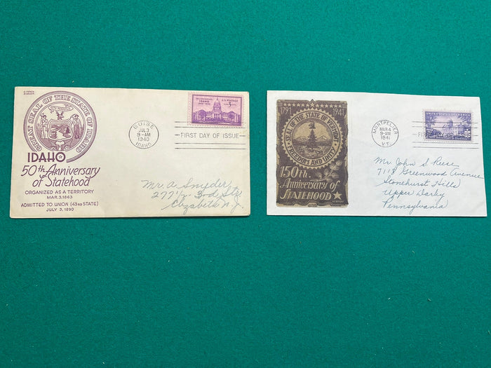 1940 FDC Lot