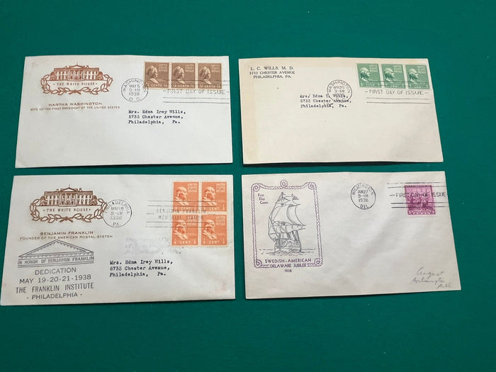 1938 FDC group