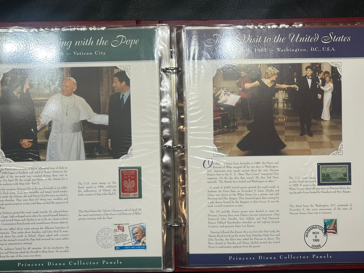 Official International Tributes to Princess Diana FDCs Collection