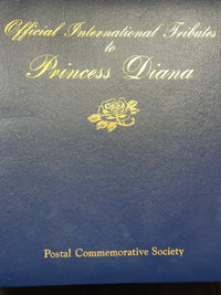 Official International Tributes to Princess Diana FDCs Collection