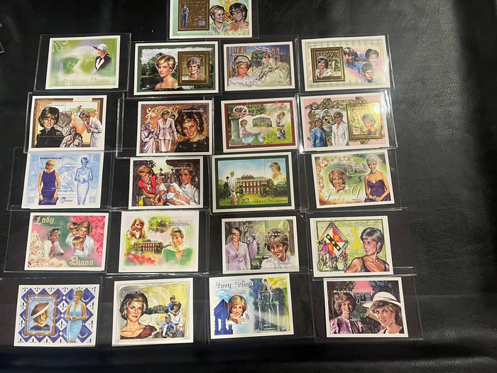 Princess Diana Plate Block Collection 1