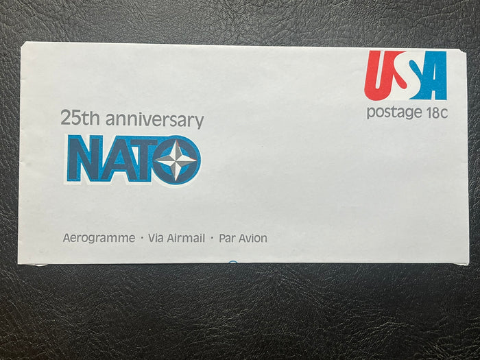 UC49     25th Anniversary  NATO 18c envelope