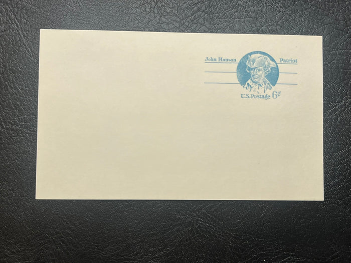 UX64    6c John Hanson Patriot postal card