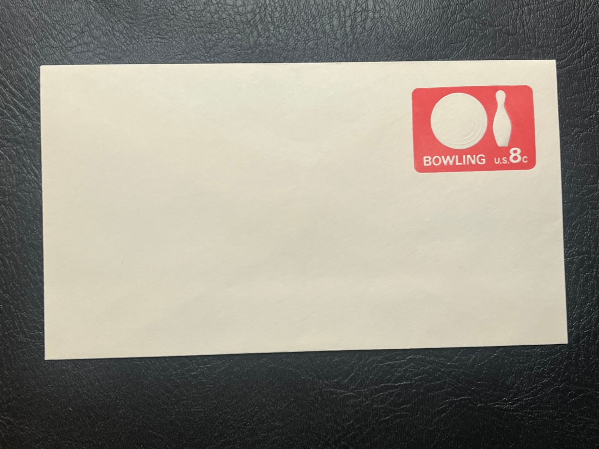 U563     8c Bowling Envelope