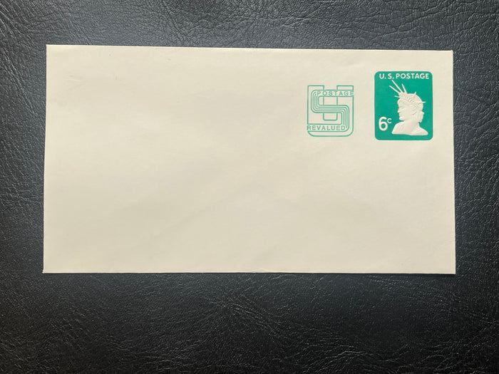 U551    6c Statue of Liberty envelope +2c