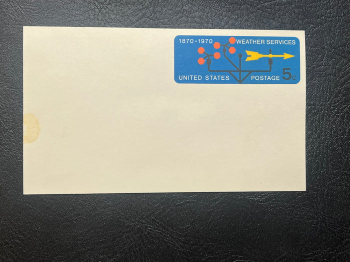 UX57     5c Weather Services Postal Card
