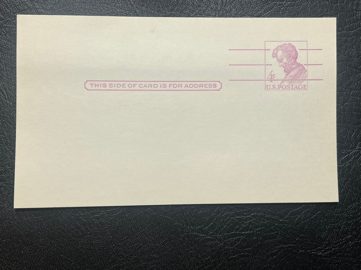 UX48    4c Lincoln Postal Card