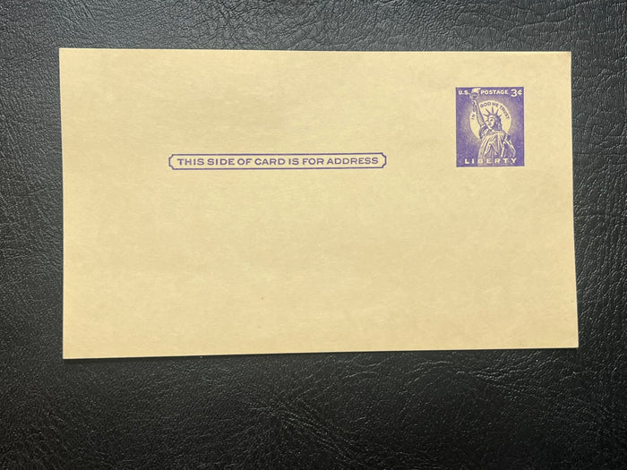 UX46   3C Statue of Liberty Postal Card