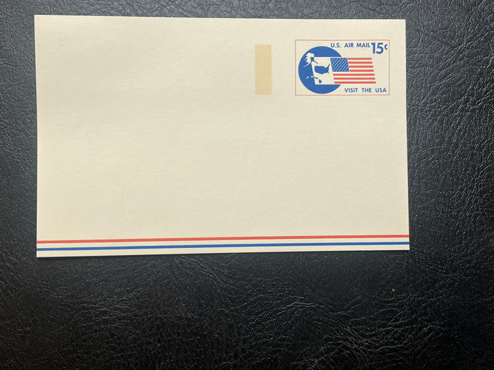 UXC11     15c Visit the USA Air Mail Postal Card