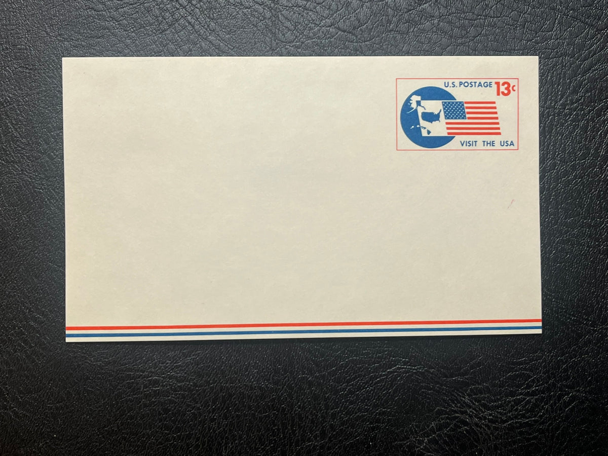 UXC8   13c Air  Mail Postal Card - Visit the USA