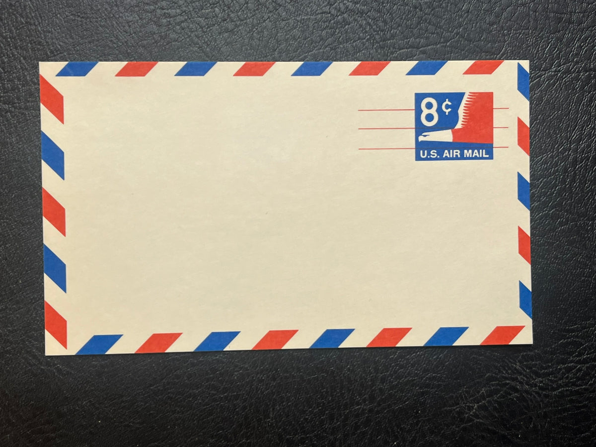 UXC9        8c Stylized Eagle Air Mail Postal Card.