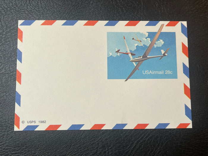 UXC20  28c Air Mail Postal Card