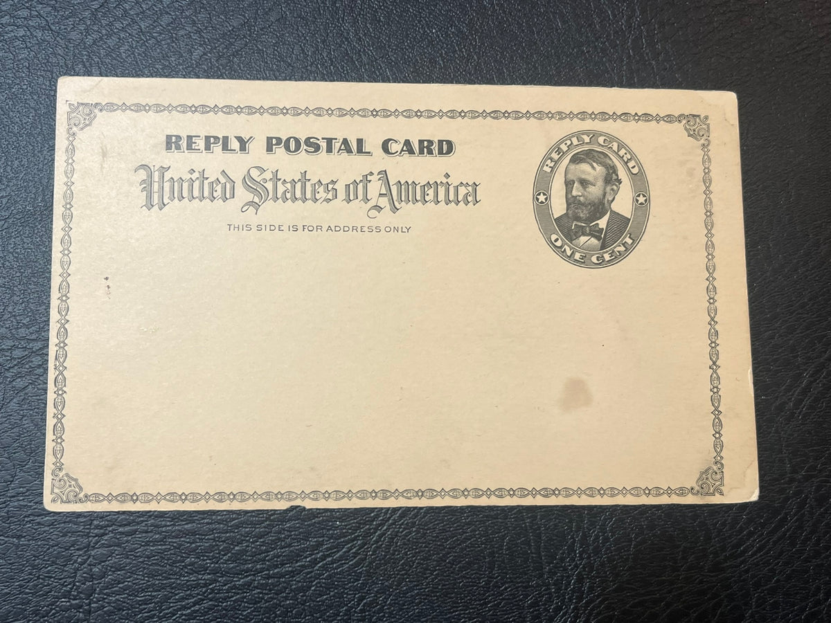 UY1  1c Grant Postal Card