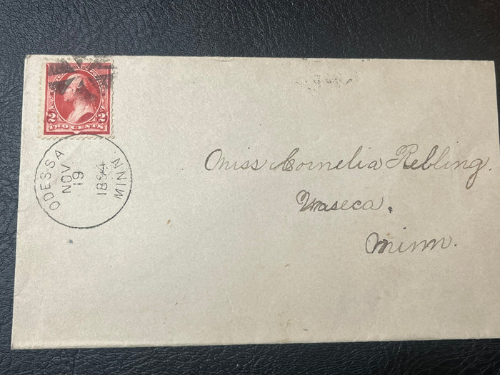 219D  1890 2c Washington Lake