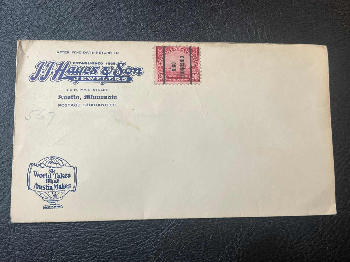 20c Golden Gate - 30 stamp set - 1 stamp affixed to envelope, 29 loose within envelope