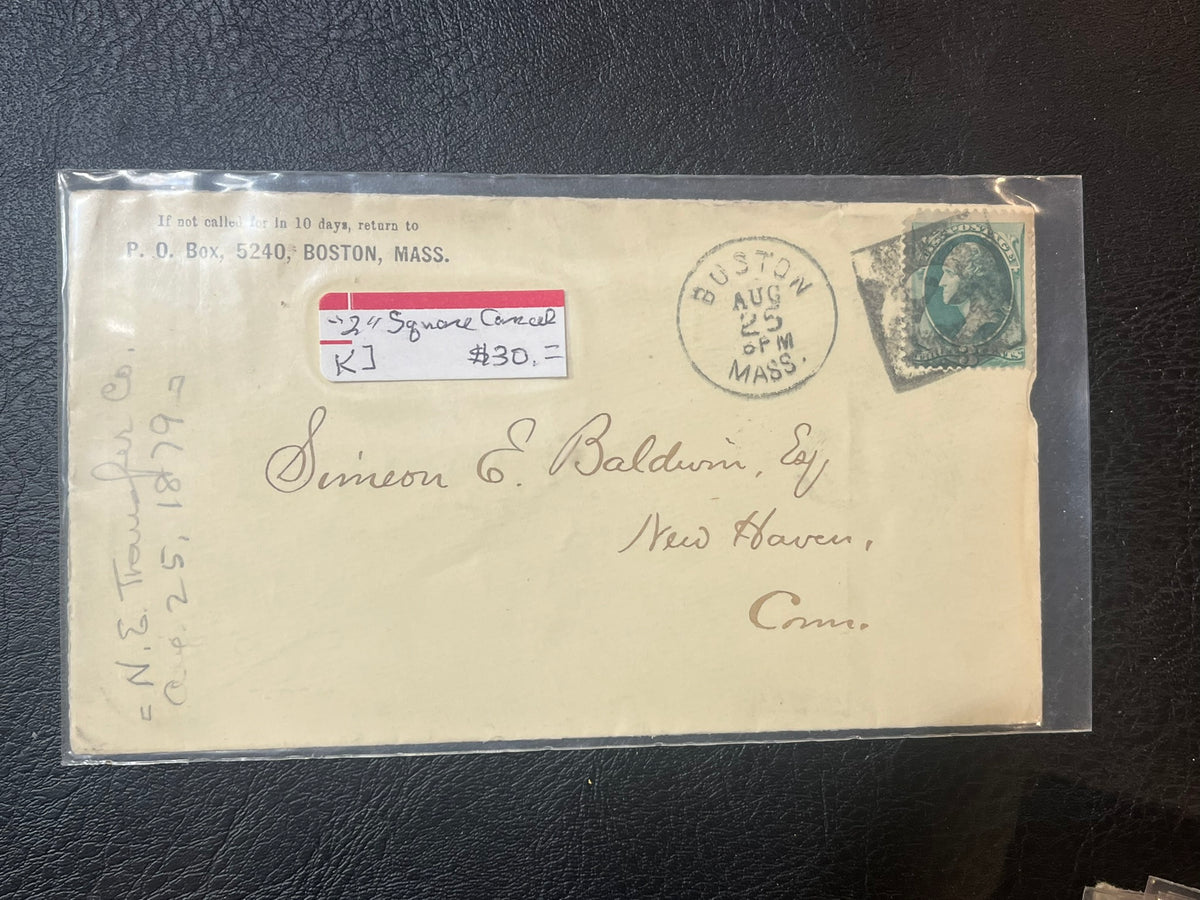 1870 3c Washington - Square Cancel