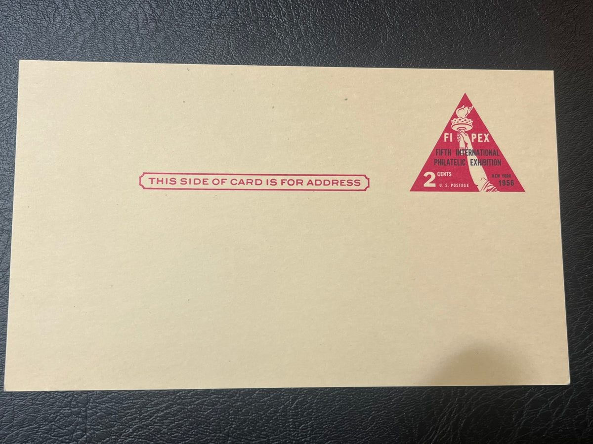 1956 2c Postal Card FIPEX