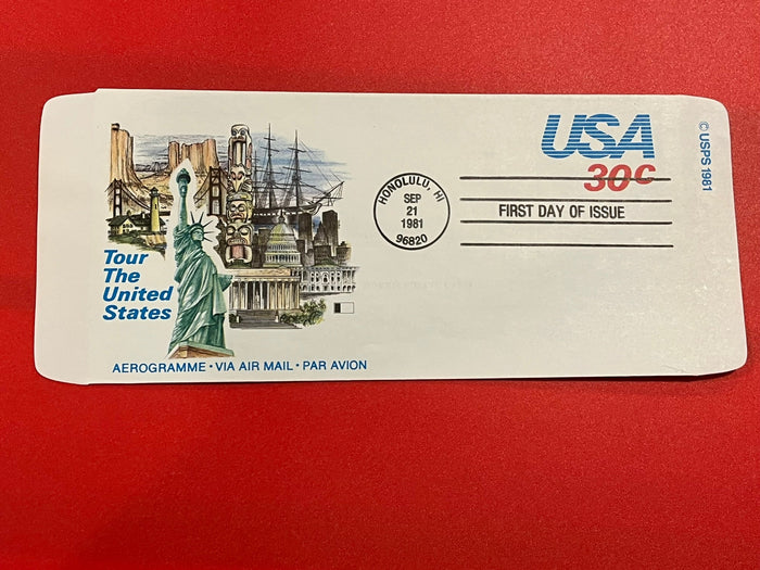 30c Tour the United States Air Mail FDC