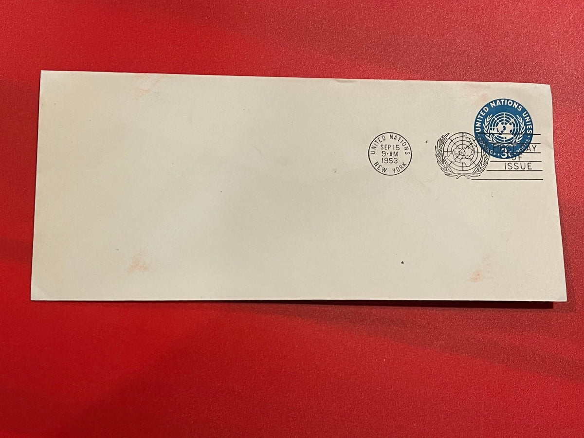 United Nations 3c FDC
