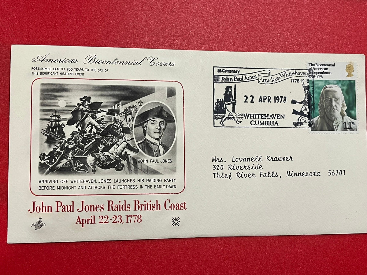 John Paul Jones Raids British Coast