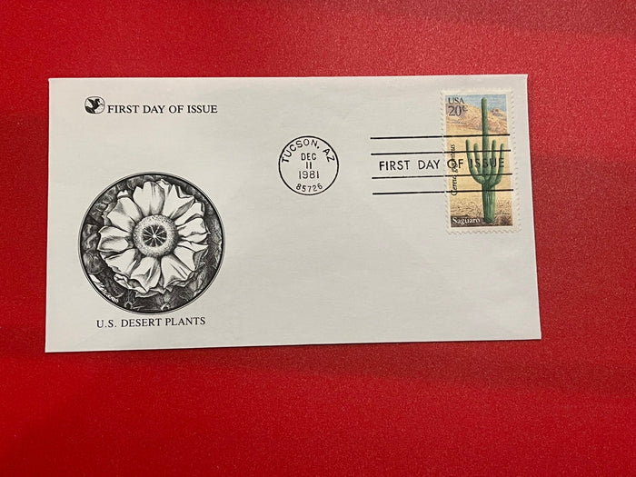 U.S. Desert Plants - Saguaro  FDC