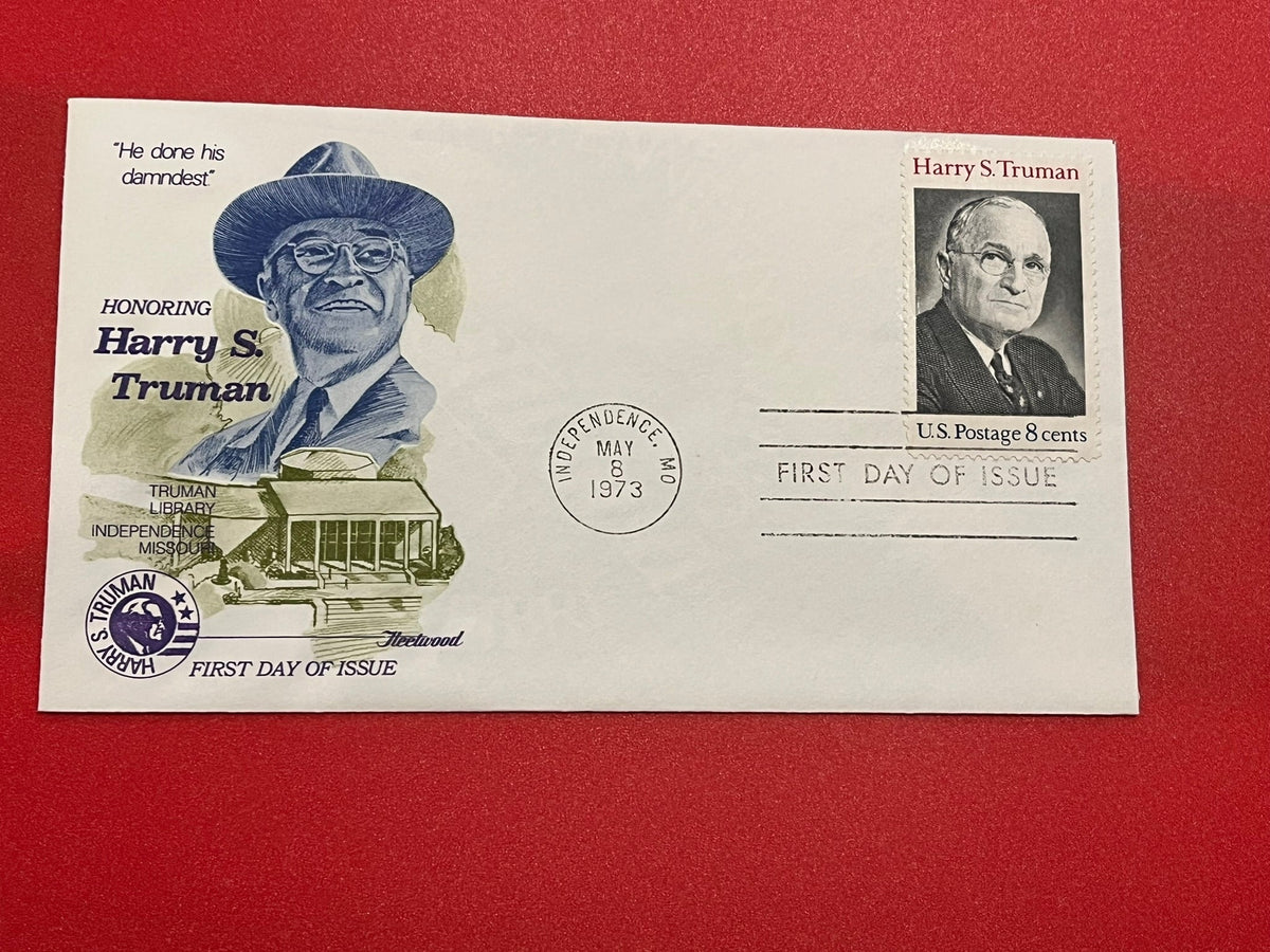 8c Harry Truman FDC